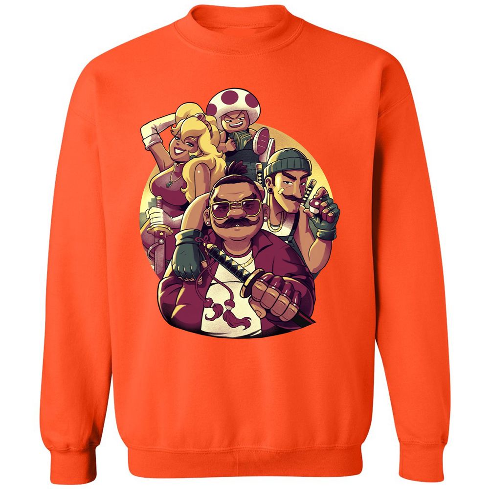 Classic Unisex Sweatshirt - MBCTPFEP - Orange - 10