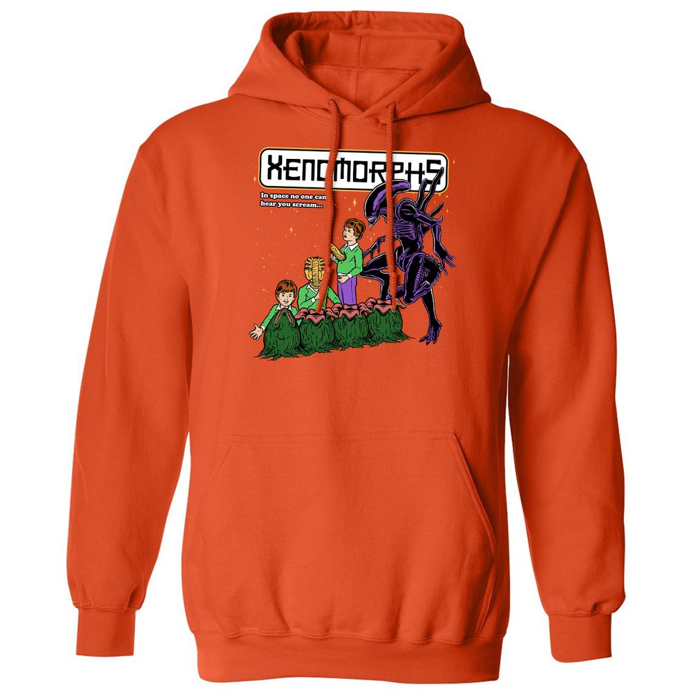 Classic Unisex Hoodie - DDFKKD64 - Orange - 10