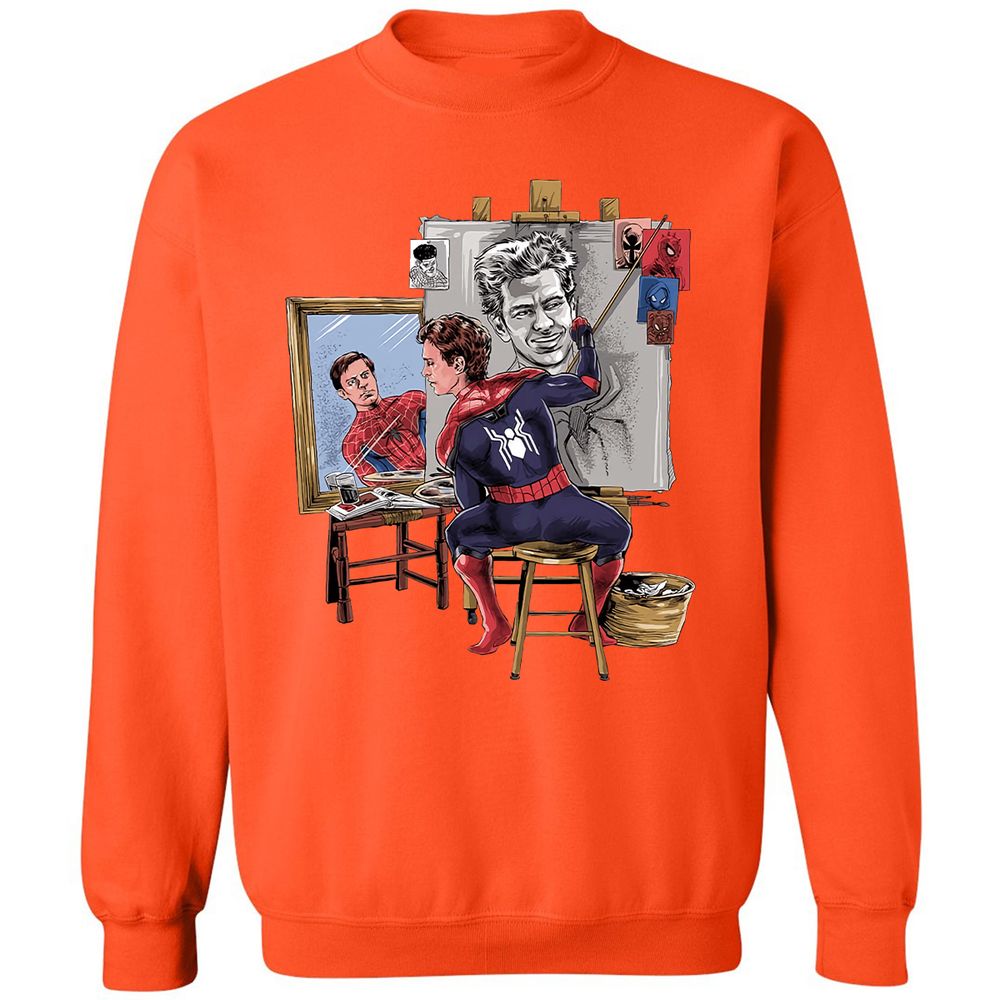 Classic Unisex Sweatshirt - SDFKV34T - Orange - 10