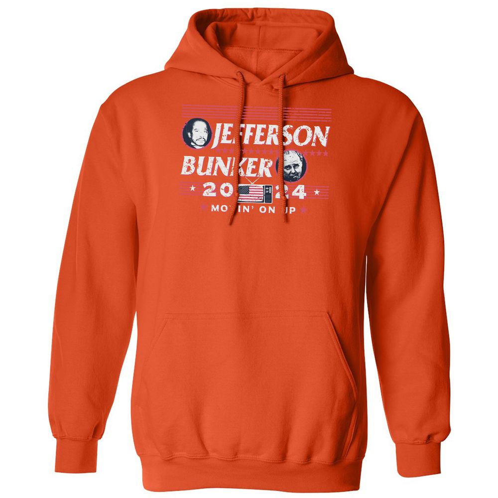 Classic Unisex Hoodie - 5E68L5H8 - Orange - 10