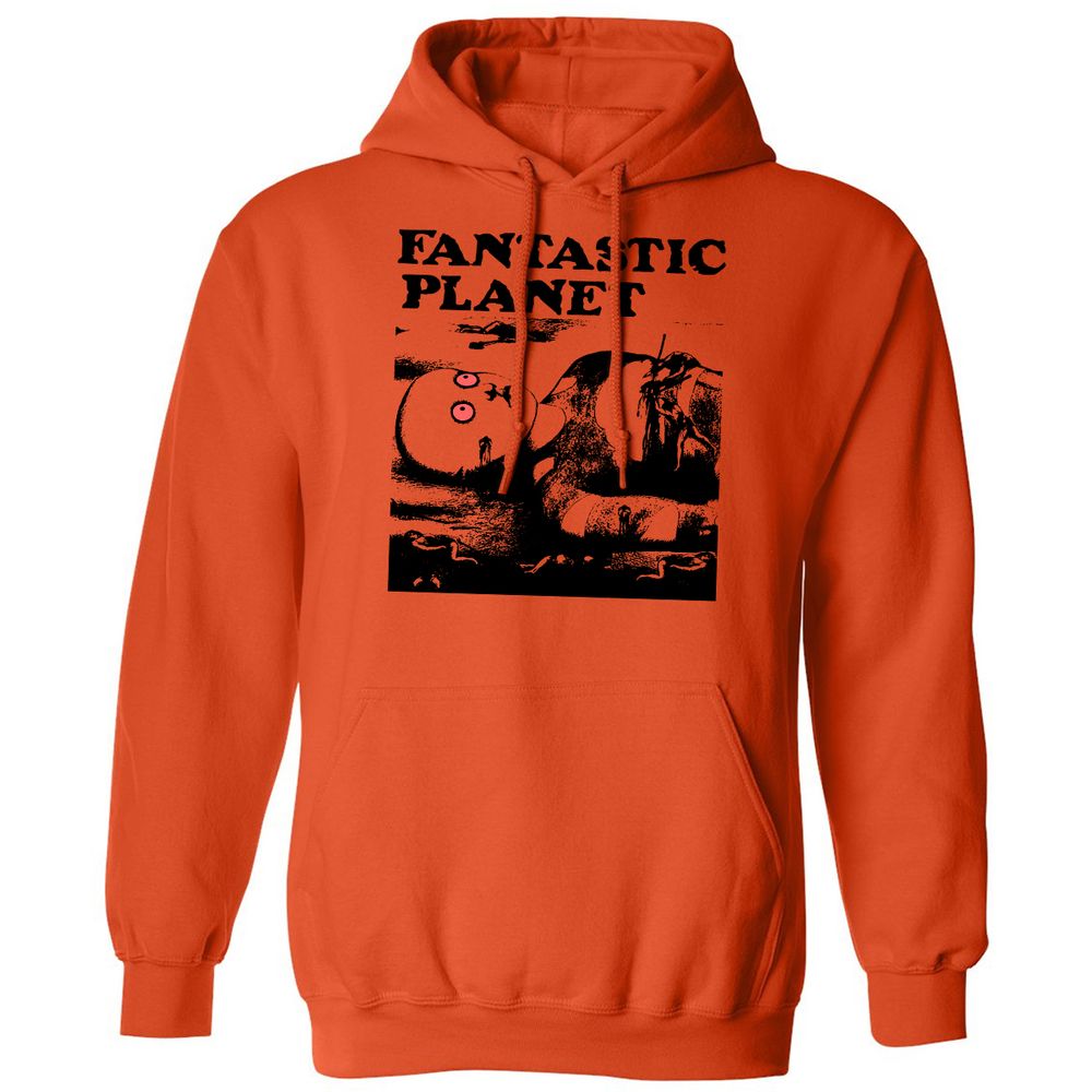 Classic Unisex Hoodie - NVKZVGDC - Orange - 10