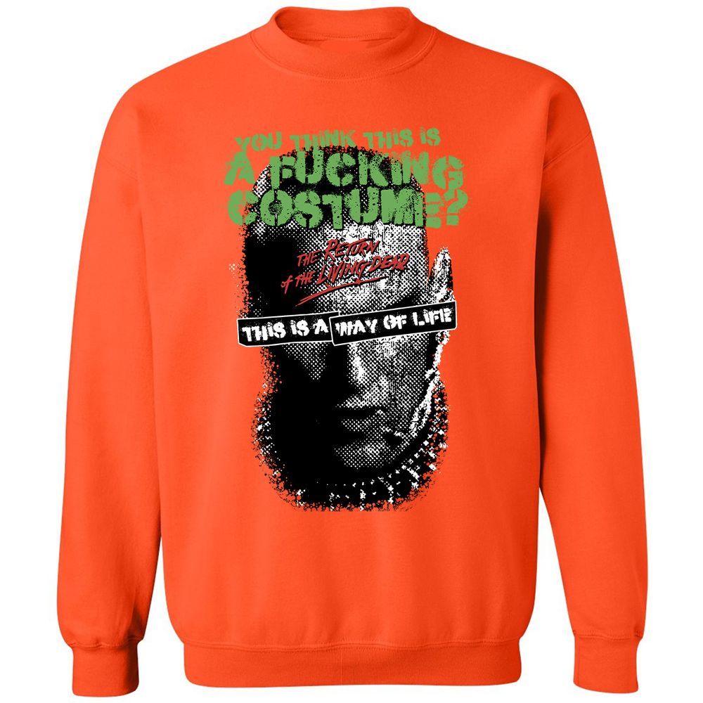 Classic Unisex Sweatshirt - 9PYTQNM9 - Orange - 10