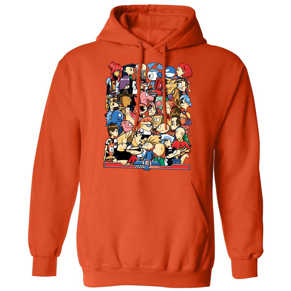 Classic Unisex Hoodie - CW9Q5VBD - Orange - 10