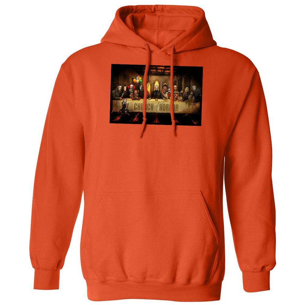 Classic Unisex Hoodie - 8RXEGB74 - Orange - 10
