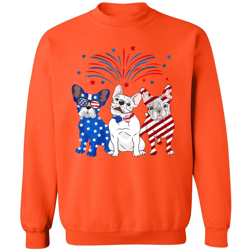 Classic Unisex Sweatshirt - QLVGN45C - Orange - 10