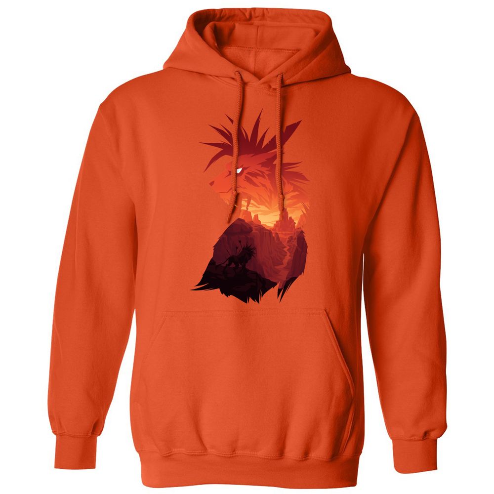 Classic Unisex Hoodie - BY3LK4RR - Orange - 10
