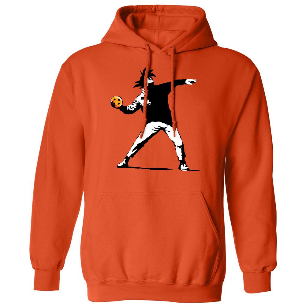 Classic Unisex Hoodie - RA7H57FW - Orange - 10