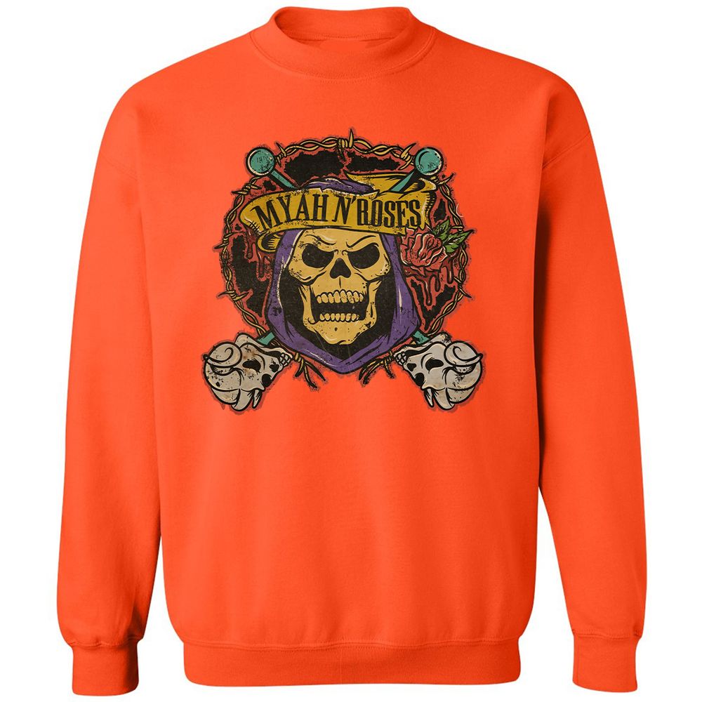 Classic Unisex Sweatshirt - BU78JJSU - Orange - 10