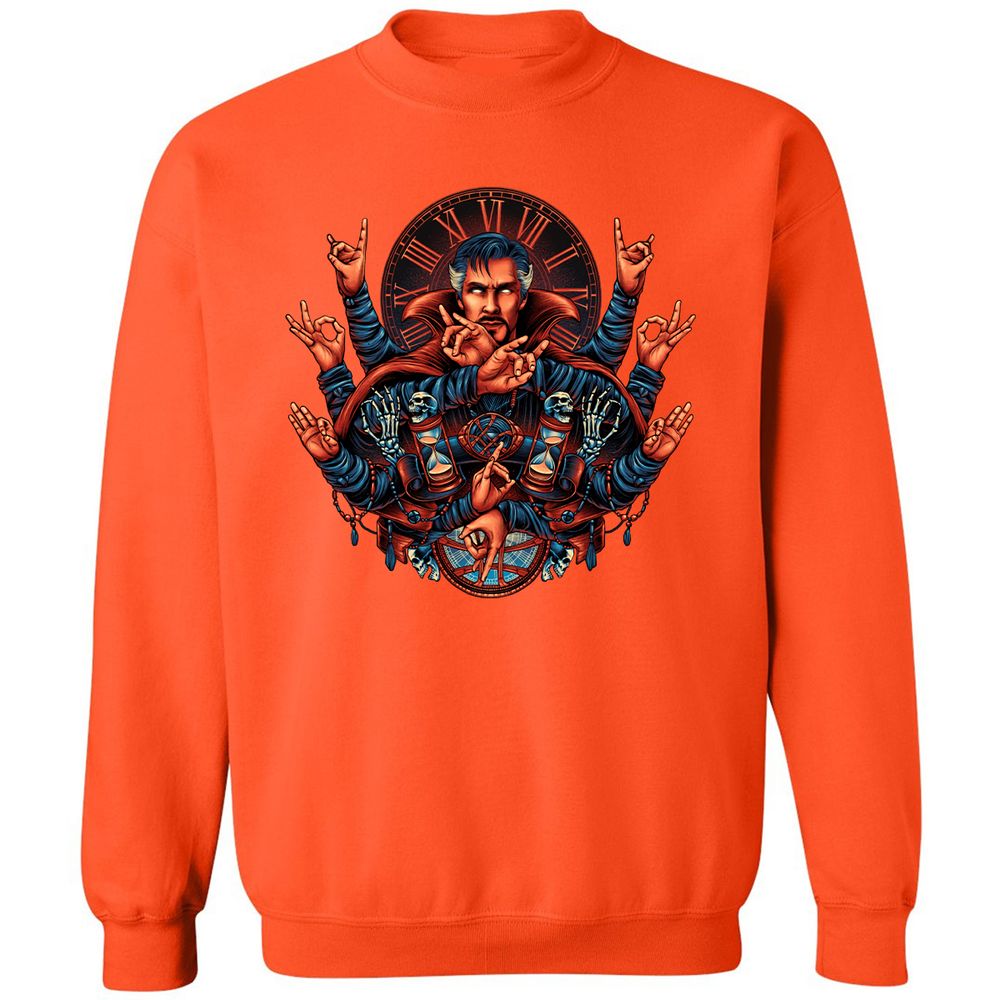 Classic Unisex Sweatshirt - 1N7TFHEC - Orange - 10