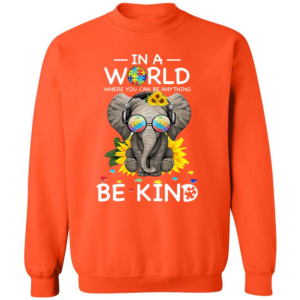 Classic Unisex Sweatshirt - 4CZ48JXN - Orange - 10