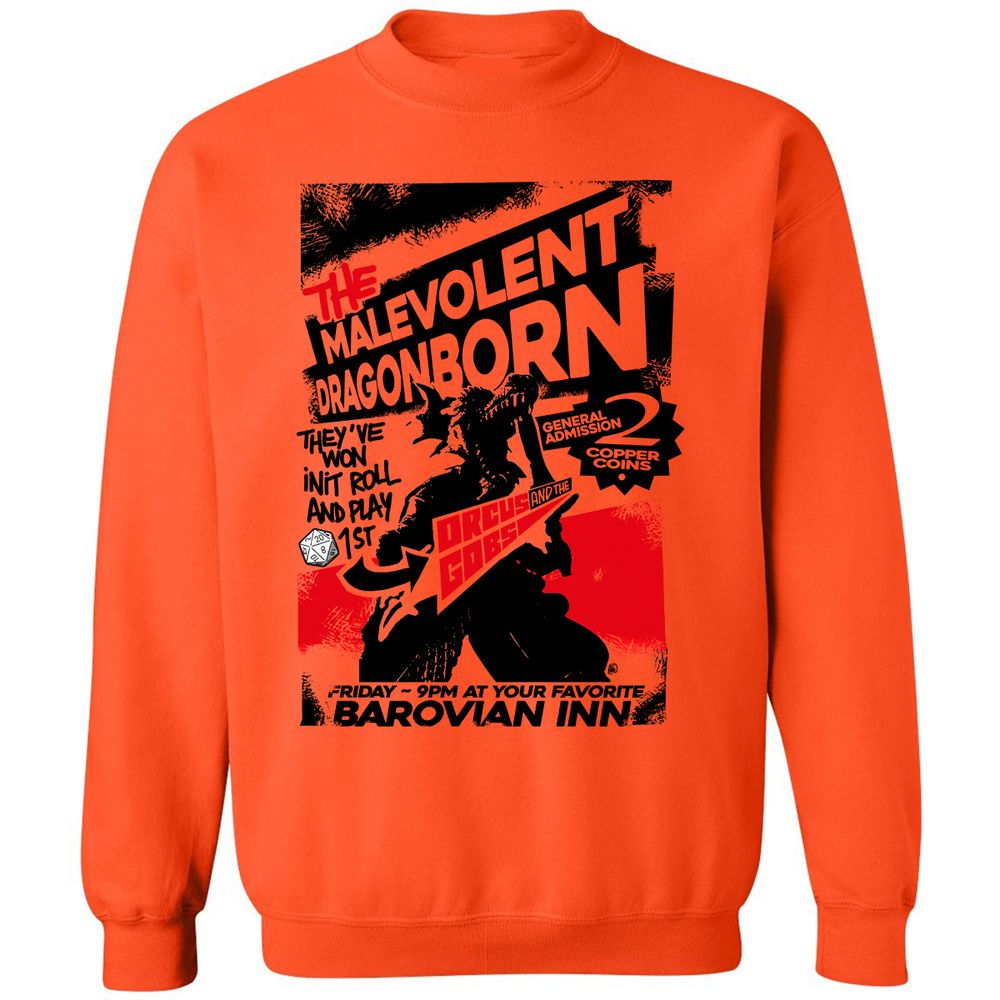 Classic Unisex Sweatshirt - 6DT1UBEW - Orange - 10