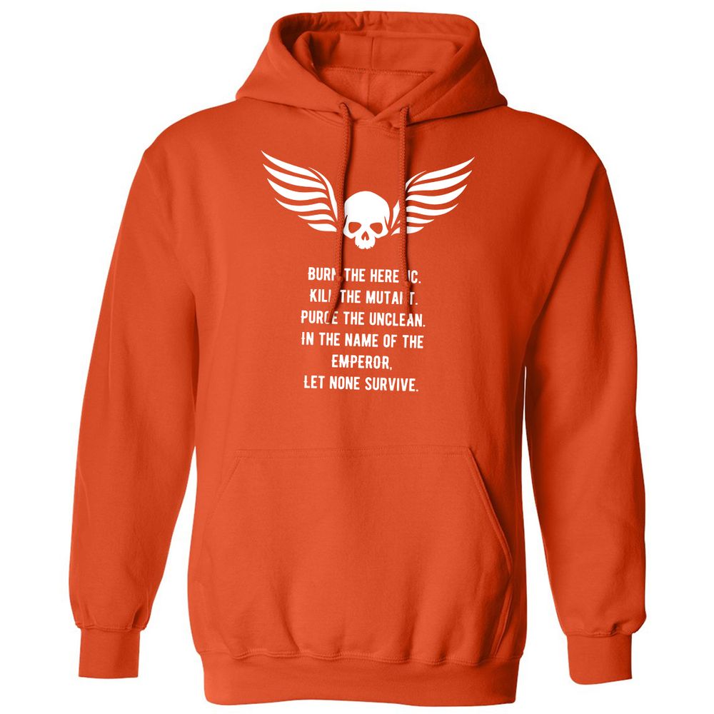 Classic Unisex Hoodie - ERHWMVSJ - Orange - 10