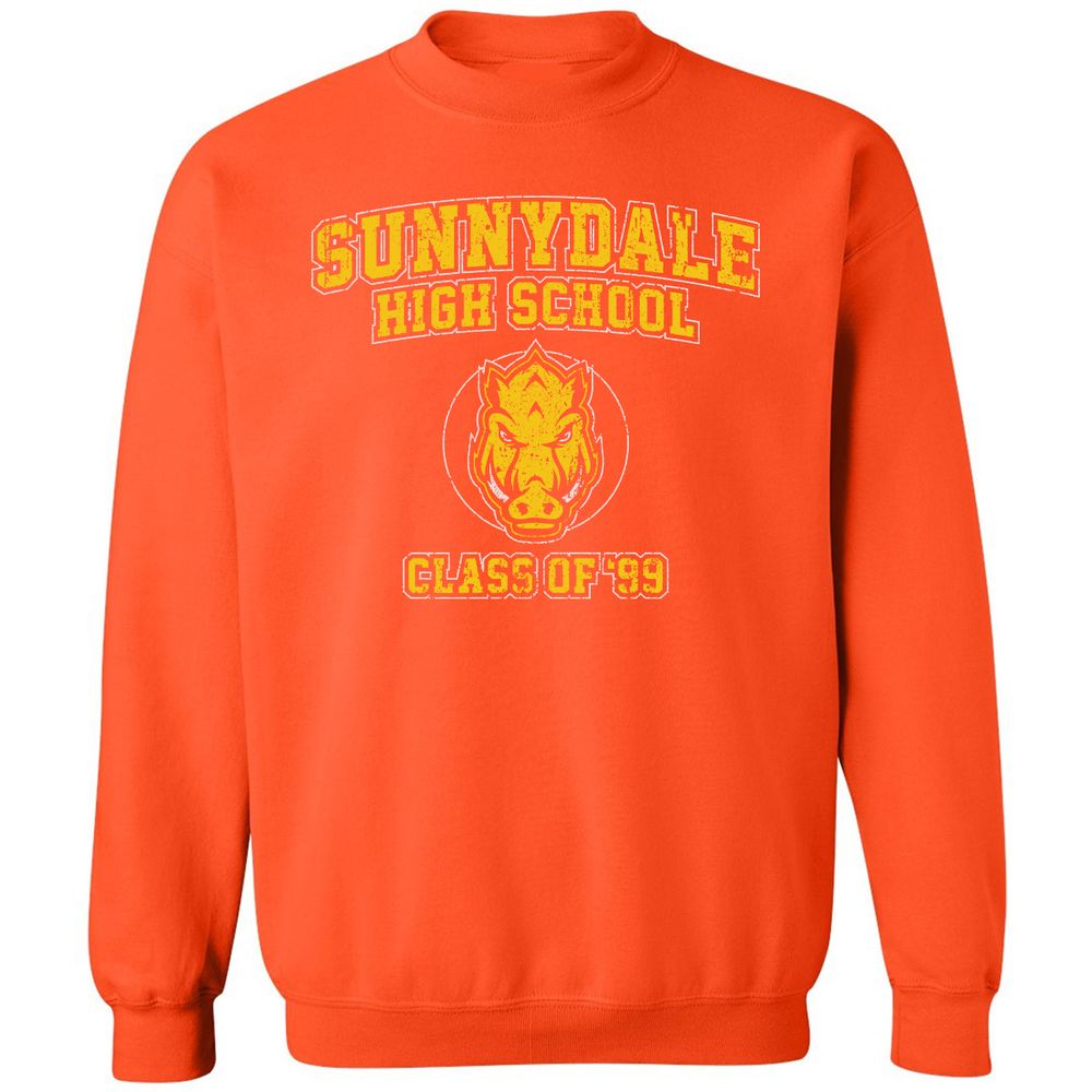 Classic Unisex Sweatshirt - EBKEYGZQ - Orange - 10