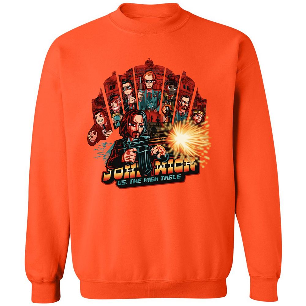 Classic Unisex Sweatshirt - B4N3WECA - Orange - 10