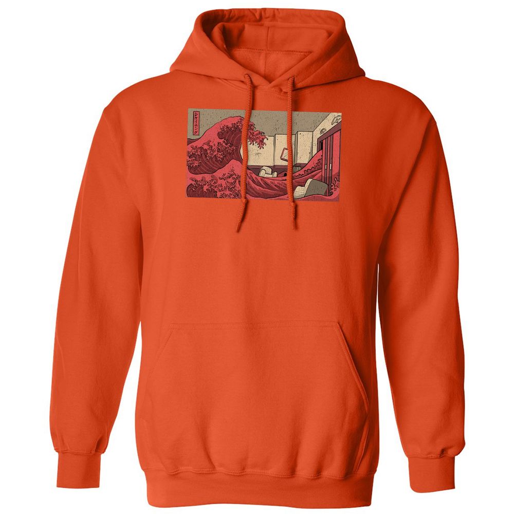 Classic Unisex Hoodie - 8MTVC7X9 - Orange - 10