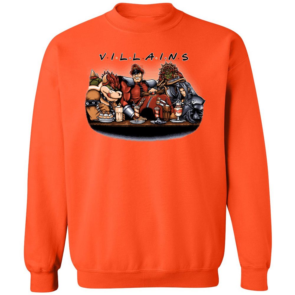 Classic Unisex Sweatshirt - 4E2TTSDQ - Orange - 10