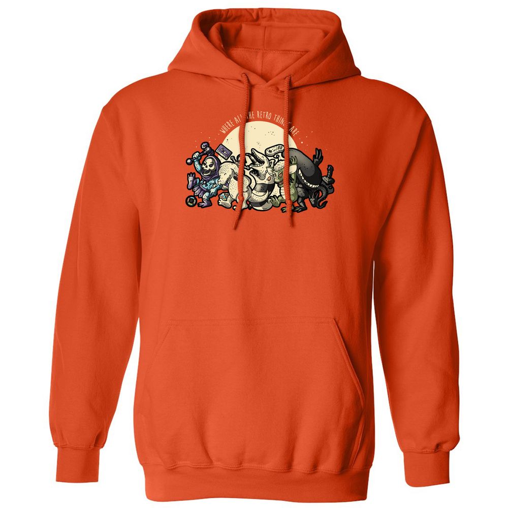 Classic Unisex Hoodie - EJC66629 - Orange - 10