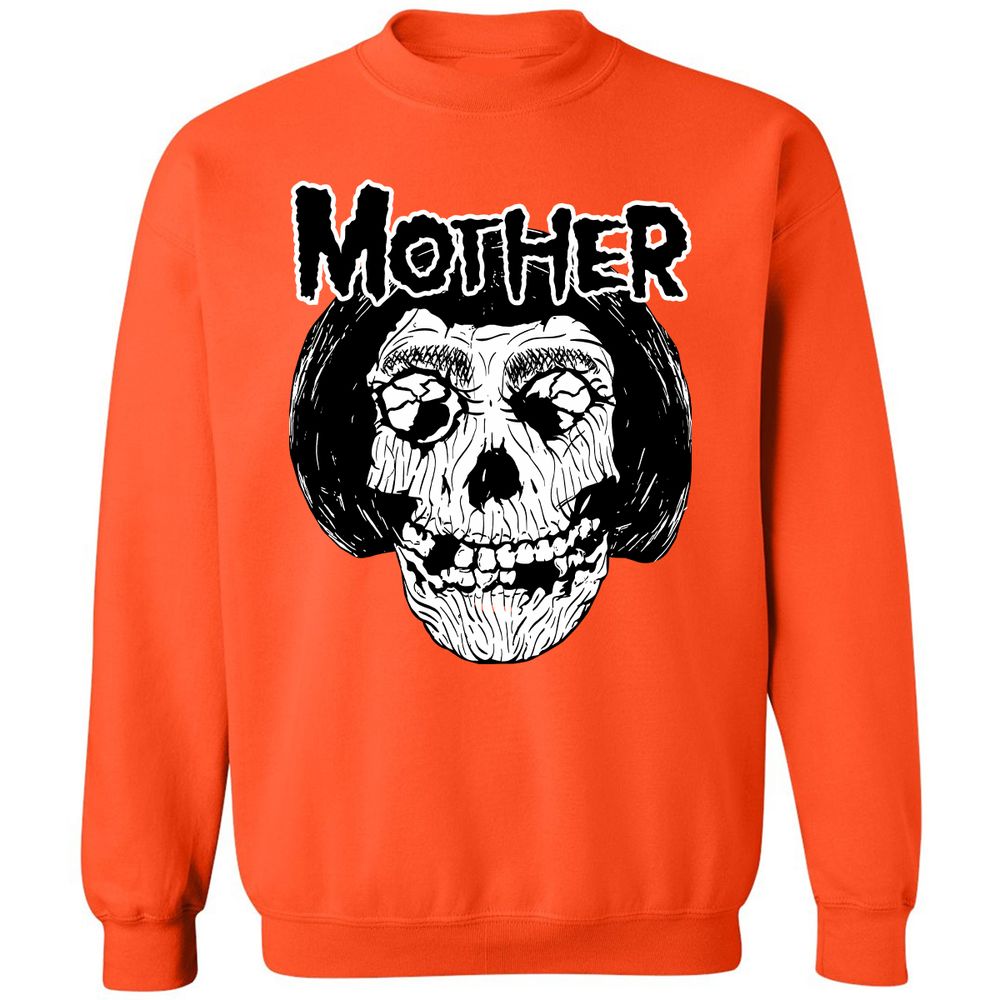 Classic Unisex Sweatshirt - Q74XLSVY - Orange - 10