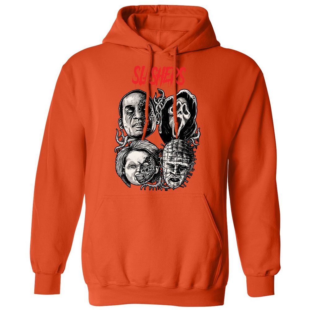 Classic Unisex Hoodie - ST68JA8A - Orange - 10