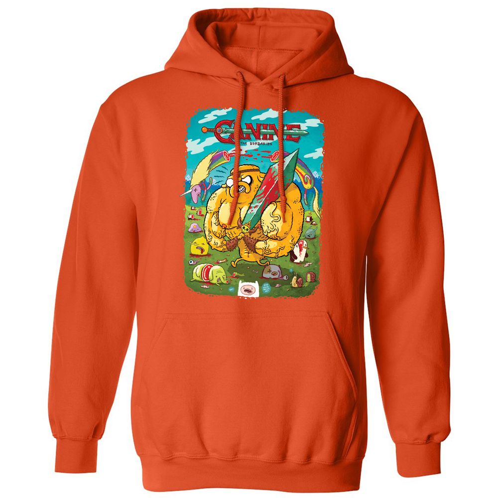 Classic Unisex Hoodie - WZKTKYCD - Orange - 10