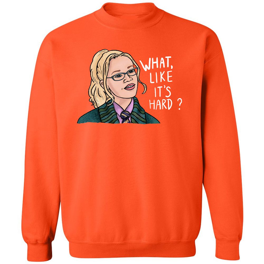 Classic Unisex Sweatshirt - UQ17AT6V - Orange - 10