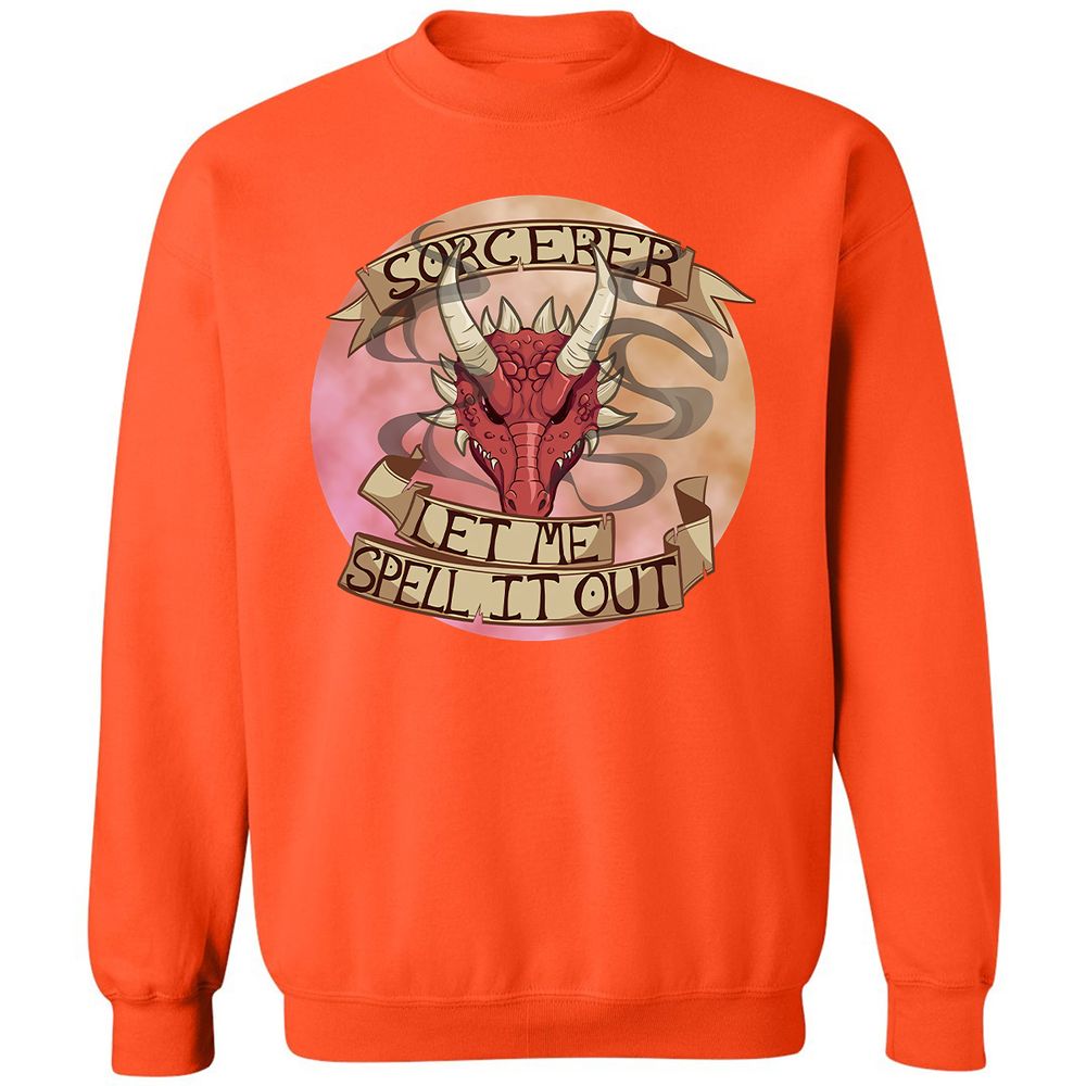 Classic Unisex Sweatshirt - EWWF4A2W - Orange - 10