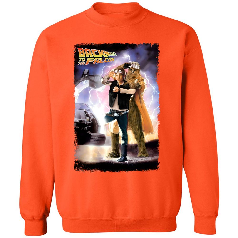 Classic Unisex Sweatshirt - 4JU6Y6BJ - Orange - 10