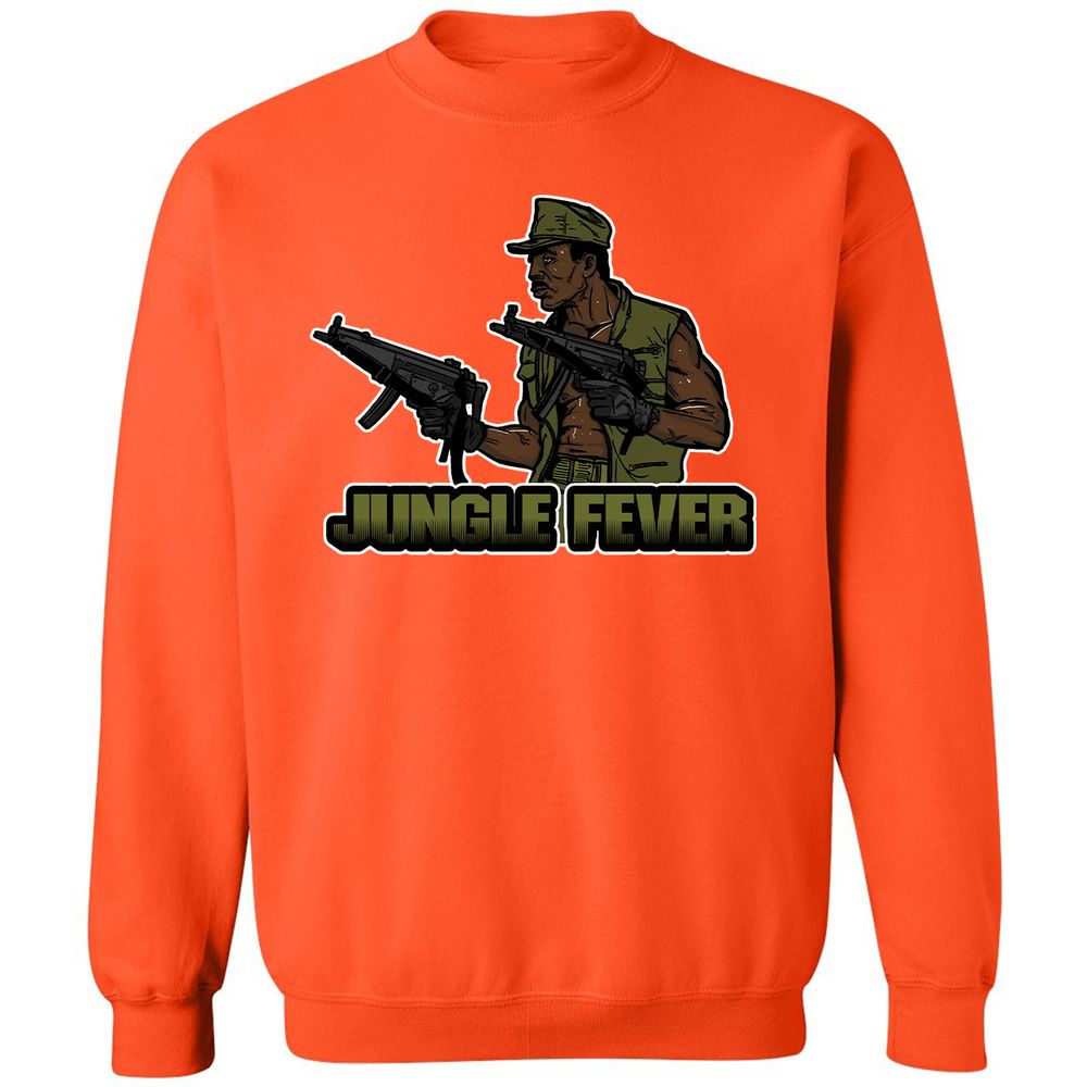 Classic Unisex Sweatshirt - B7V293WL - Orange - 10