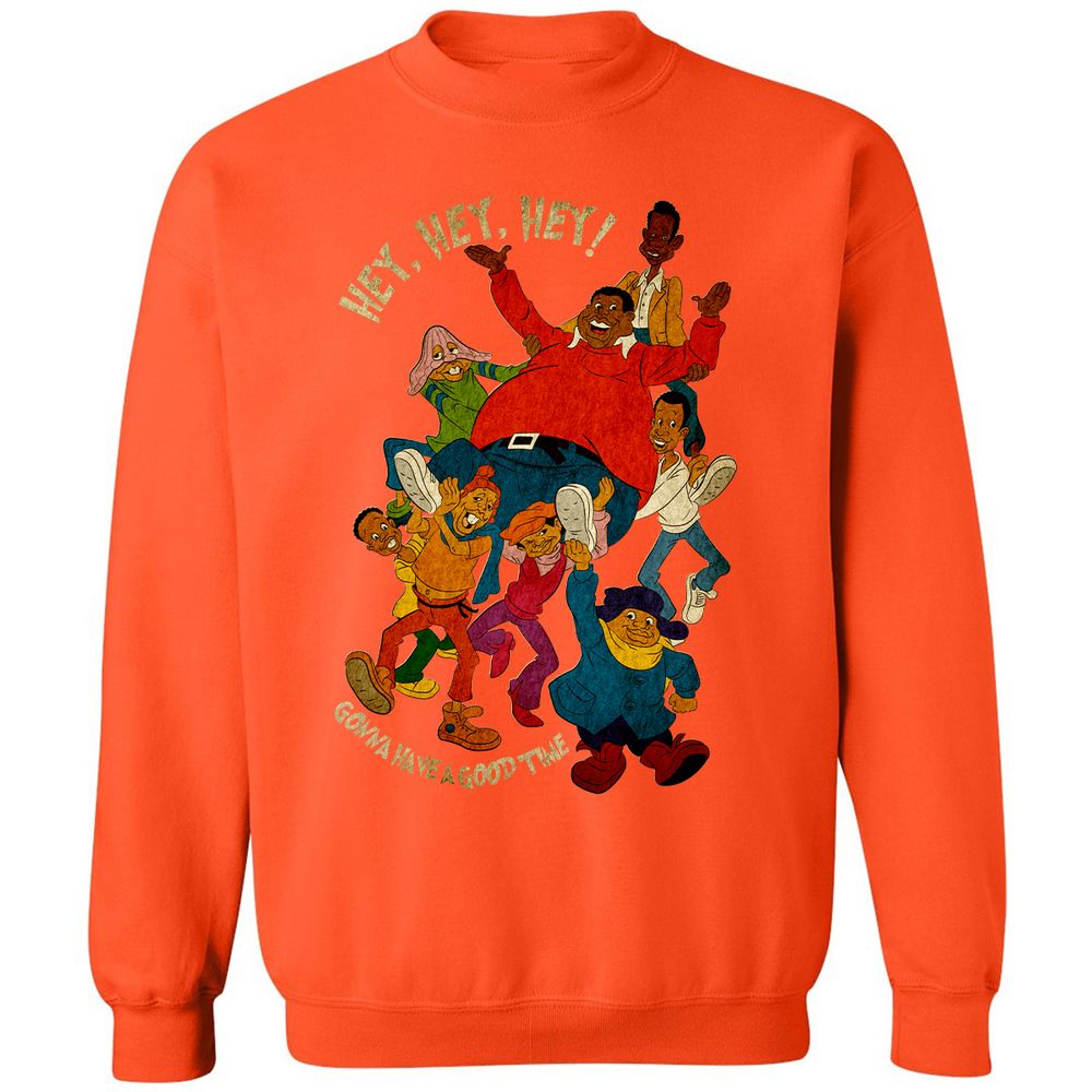 Classic Unisex Sweatshirt - J681YD7C - Orange - 10