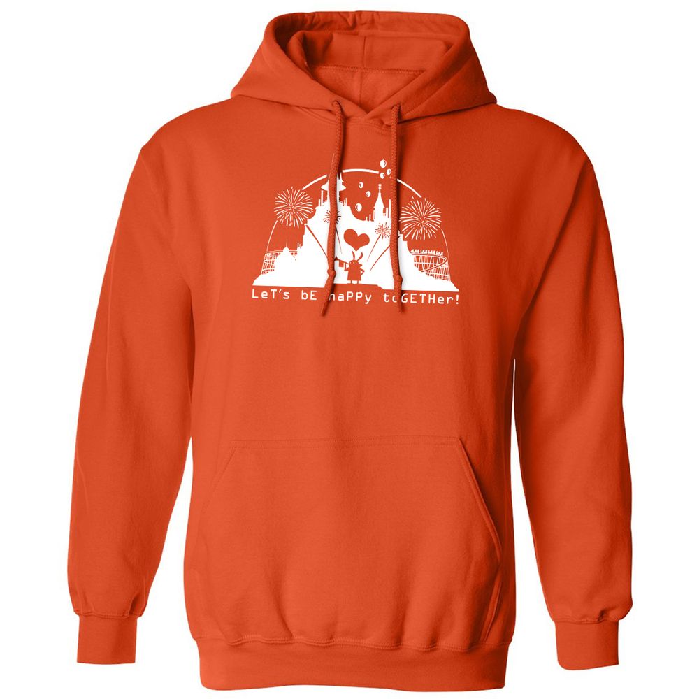 Classic Unisex Hoodie - 54JZHYAM - Orange - 10