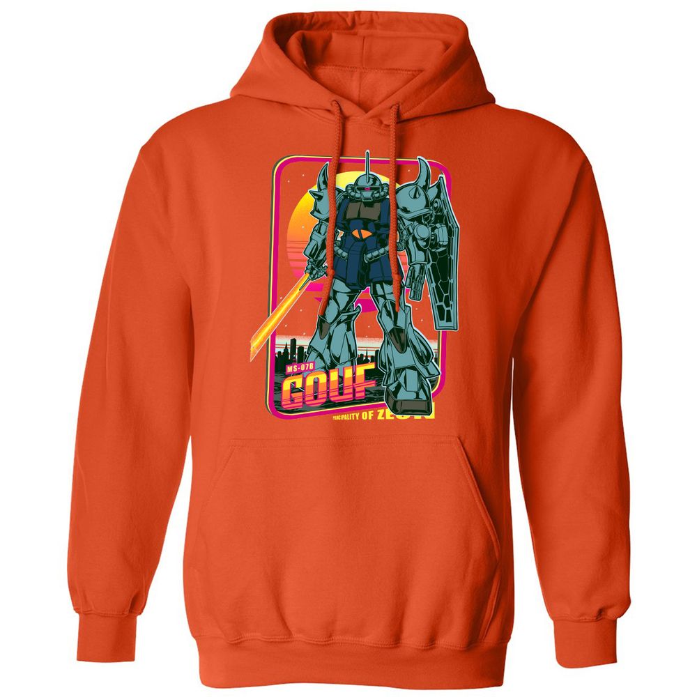 Classic Unisex Hoodie - 38Z1KXVS - Orange - 10