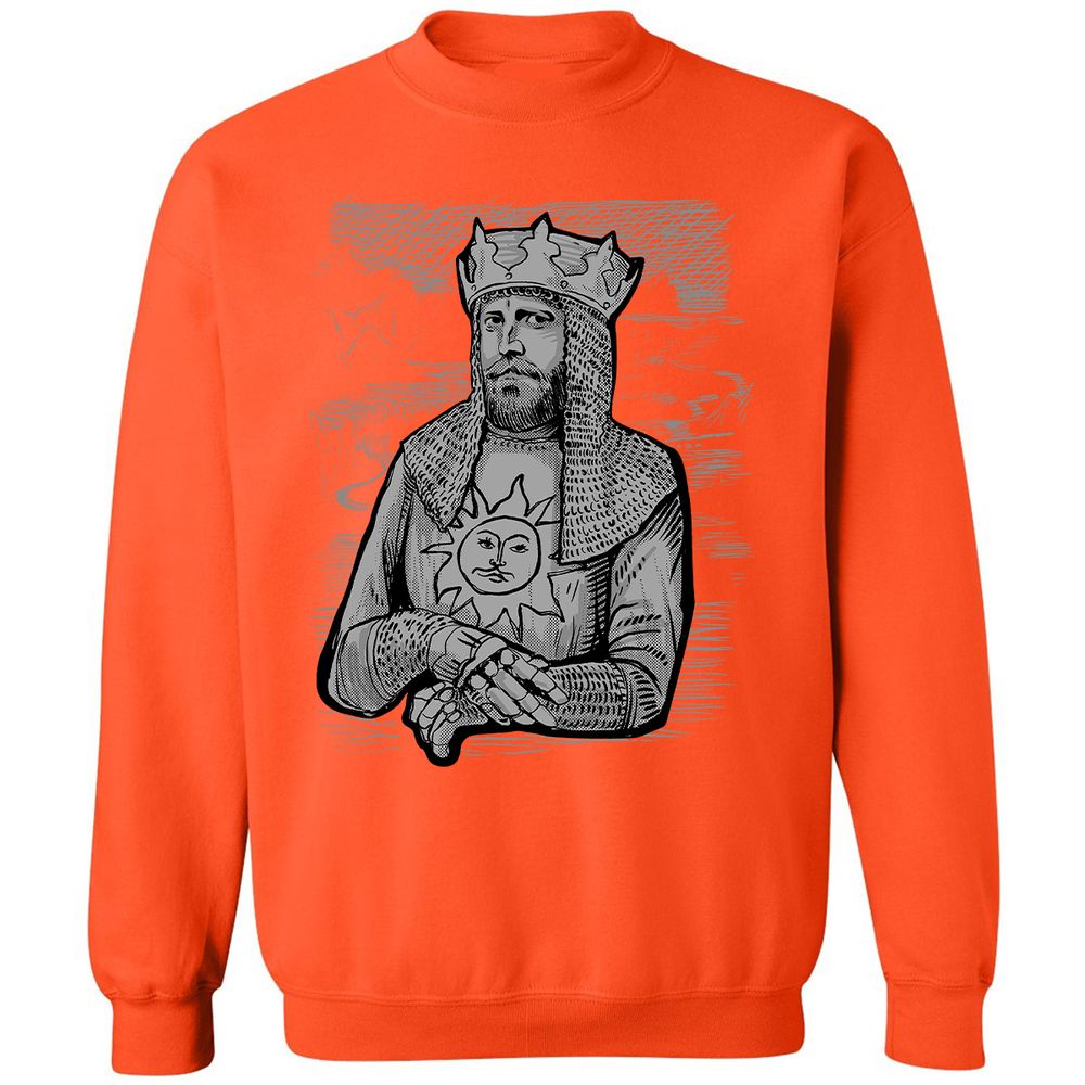 Classic Unisex Sweatshirt - JSMXGGSF - Orange - 10