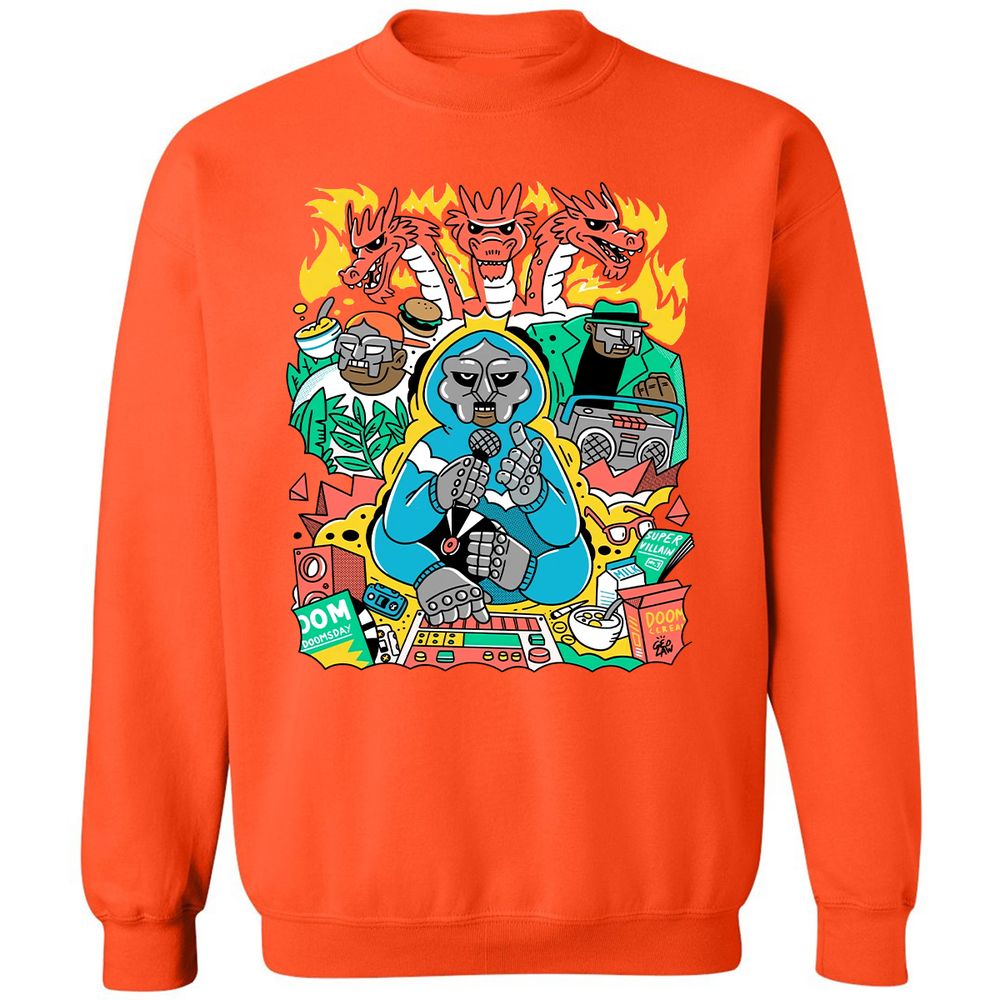 Classic Unisex Sweatshirt - DAW5XJXM - Orange - 10