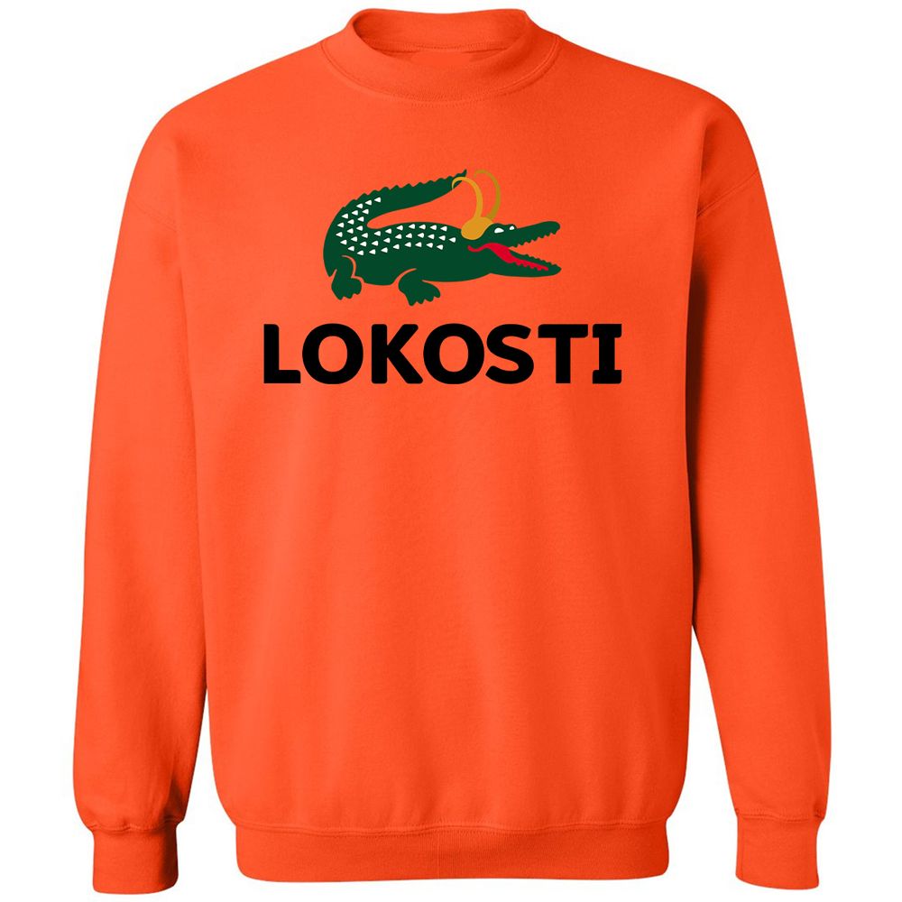 Classic Unisex Sweatshirt - 2RPQVLSA - Orange - 10