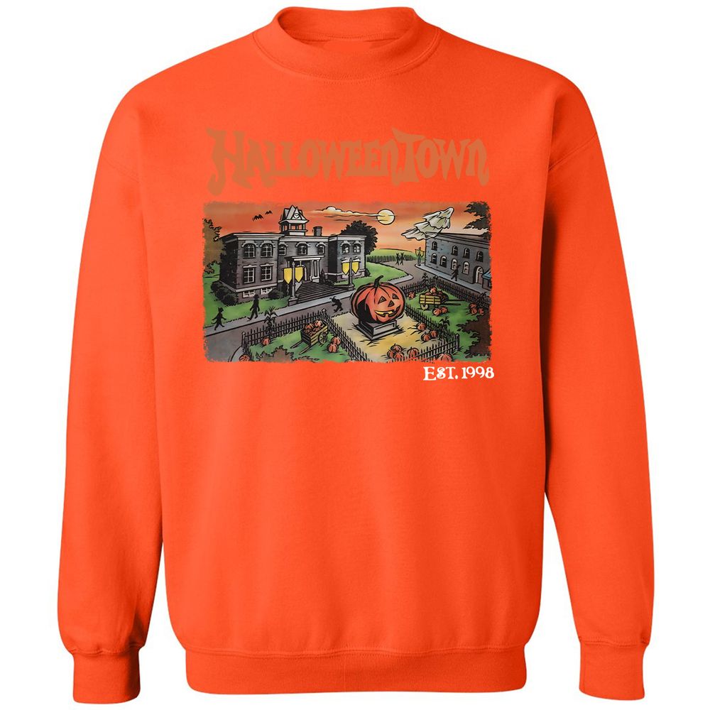 Classic Unisex Sweatshirt - 1FMRNWDV - Orange - 10