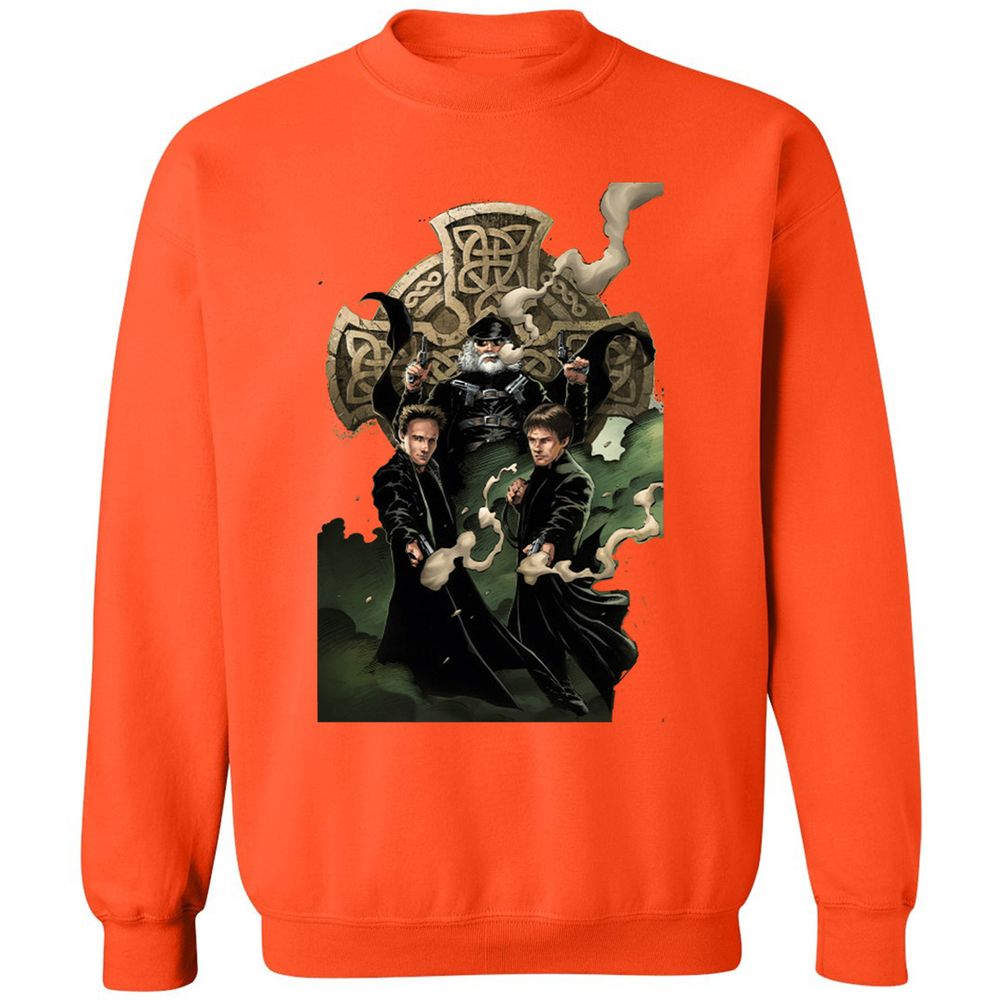 Classic Unisex Sweatshirt - 7V9CPYJG - Orange - 10