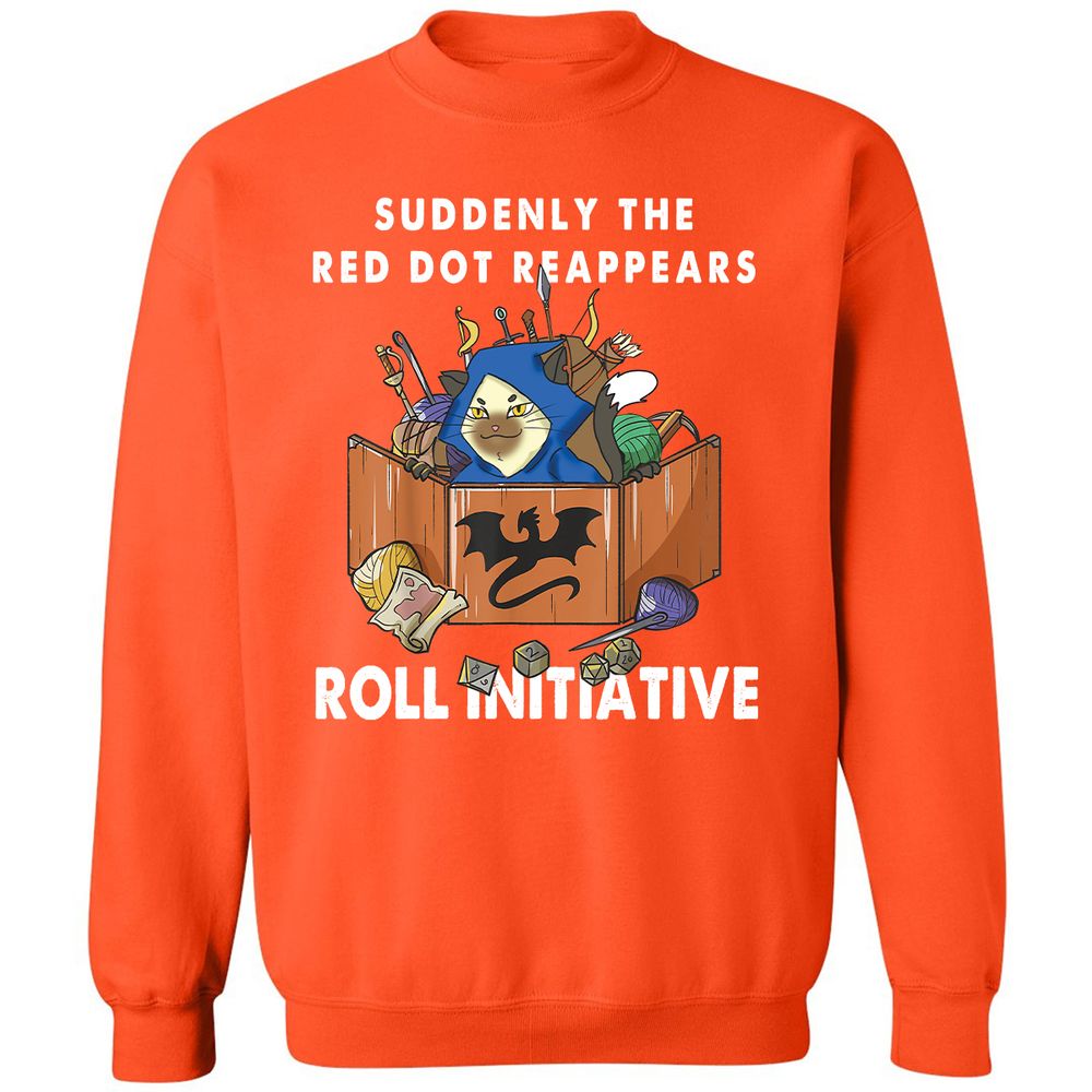 Classic Unisex Sweatshirt - 84LWX9QT - Orange - 10