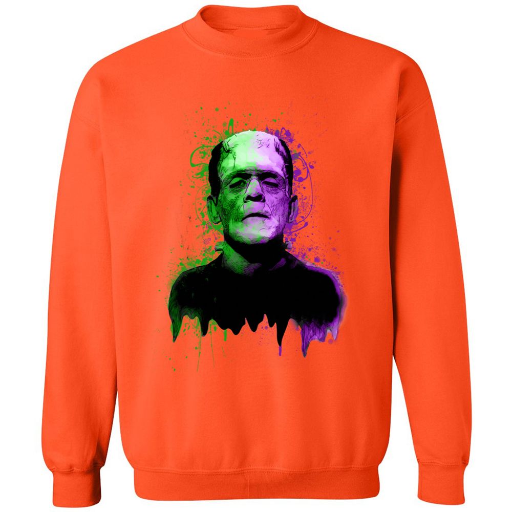 Classic Unisex Sweatshirt - EMTPW7YT - Orange - 10