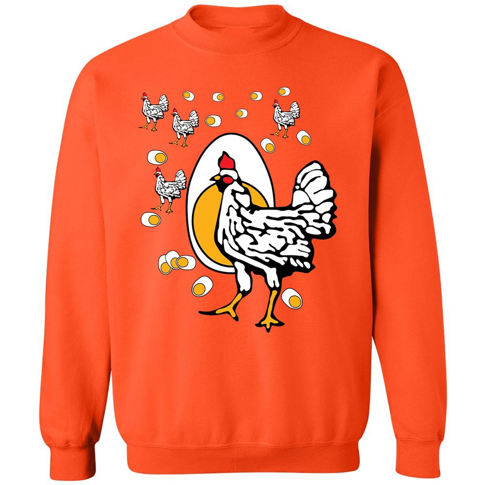 Classic Unisex Sweatshirt - 297WFGA7 - Orange - 10