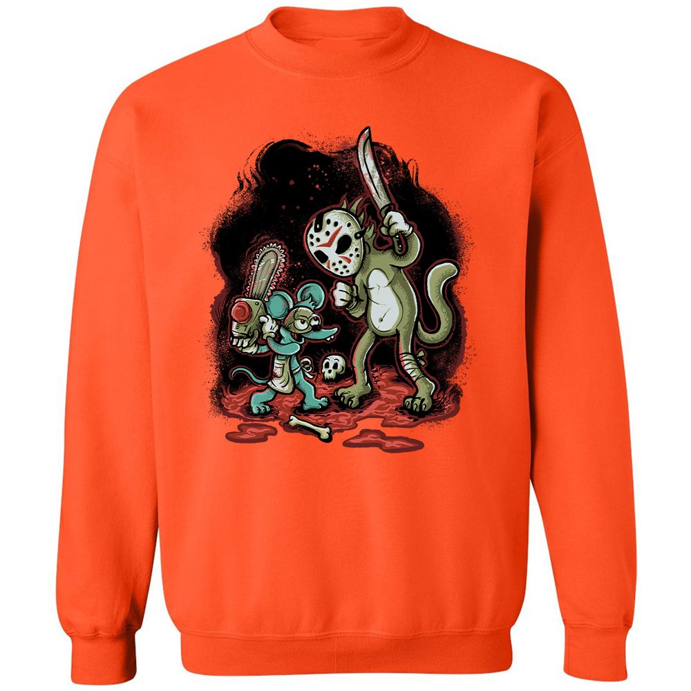 Classic Unisex Sweatshirt - 8VDV3HYS - Orange - 10