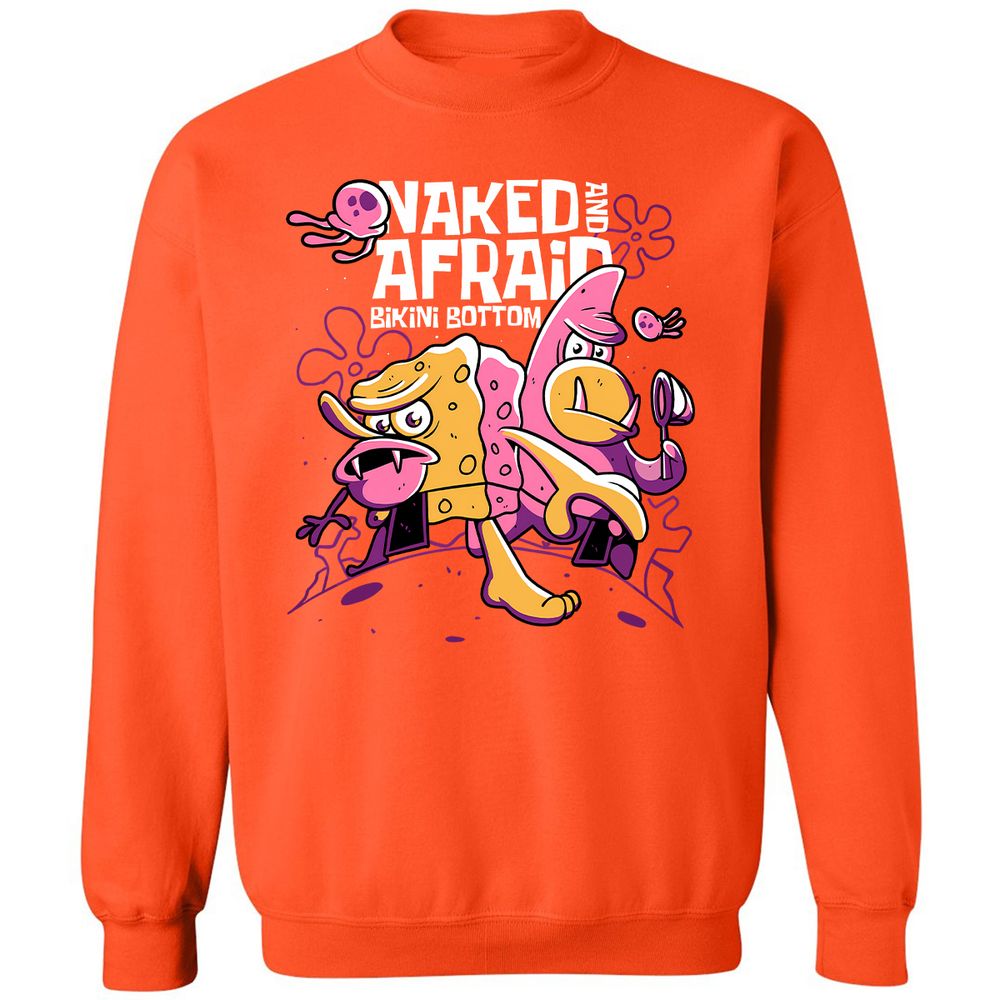 Classic Unisex Sweatshirt - JKFTUC9E - Orange - 10