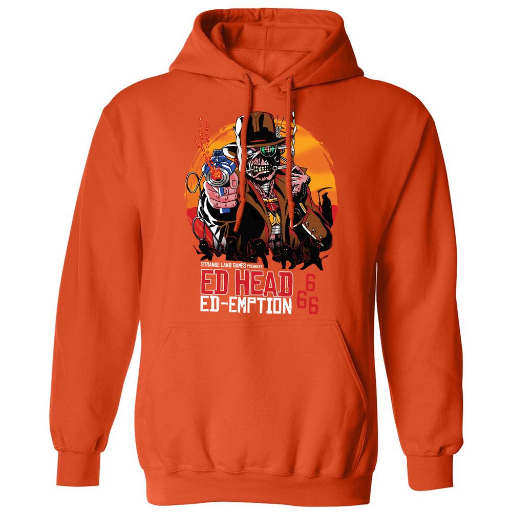Classic Unisex Hoodie - LTVNHZNF - Orange - 10