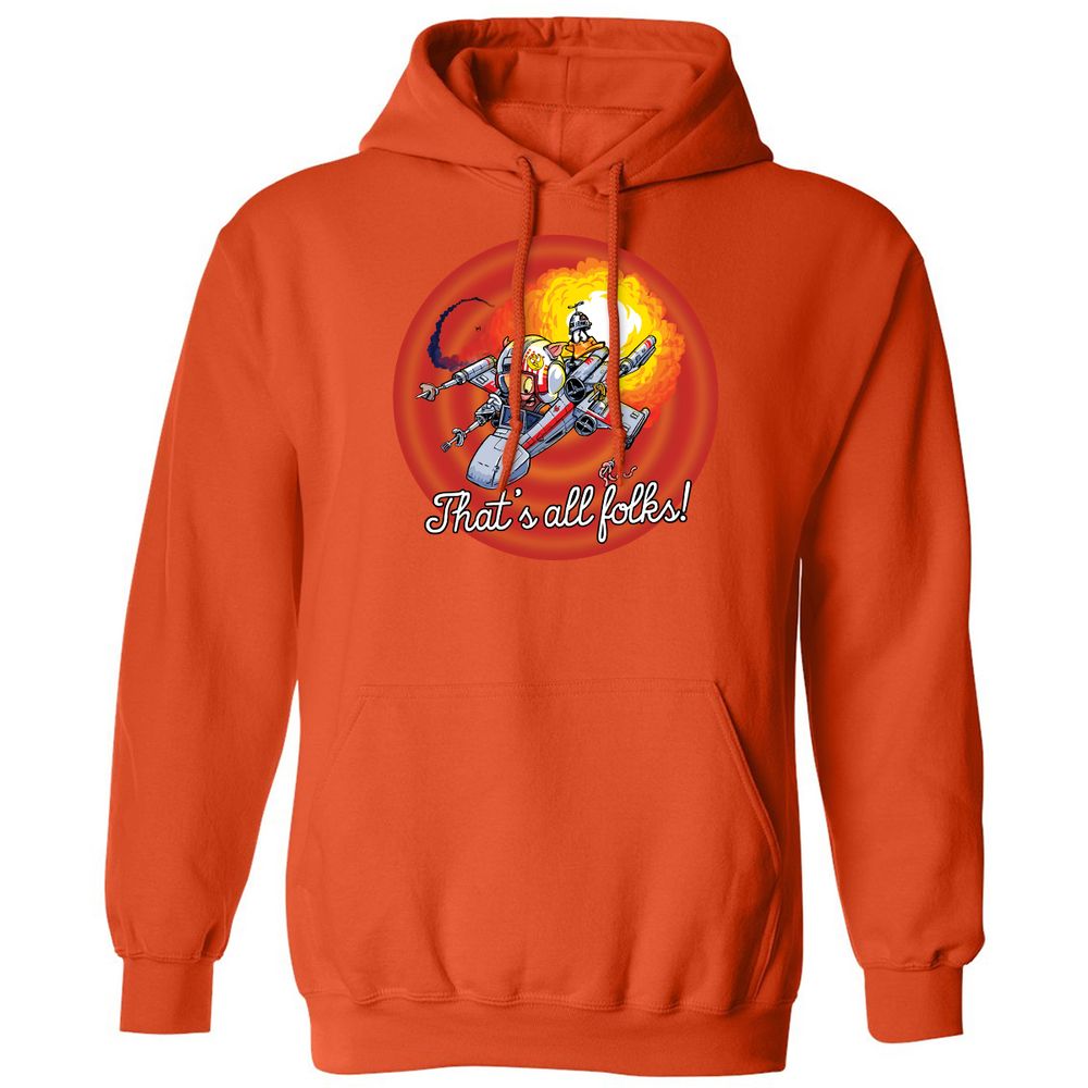 Classic Unisex Hoodie - SQMQBTJT - Orange - 10