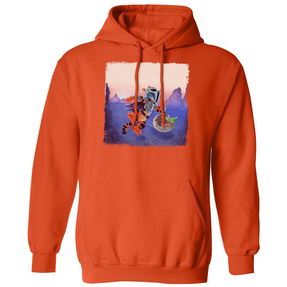 Classic Unisex Hoodie - H5BTA5VF - Orange - 10