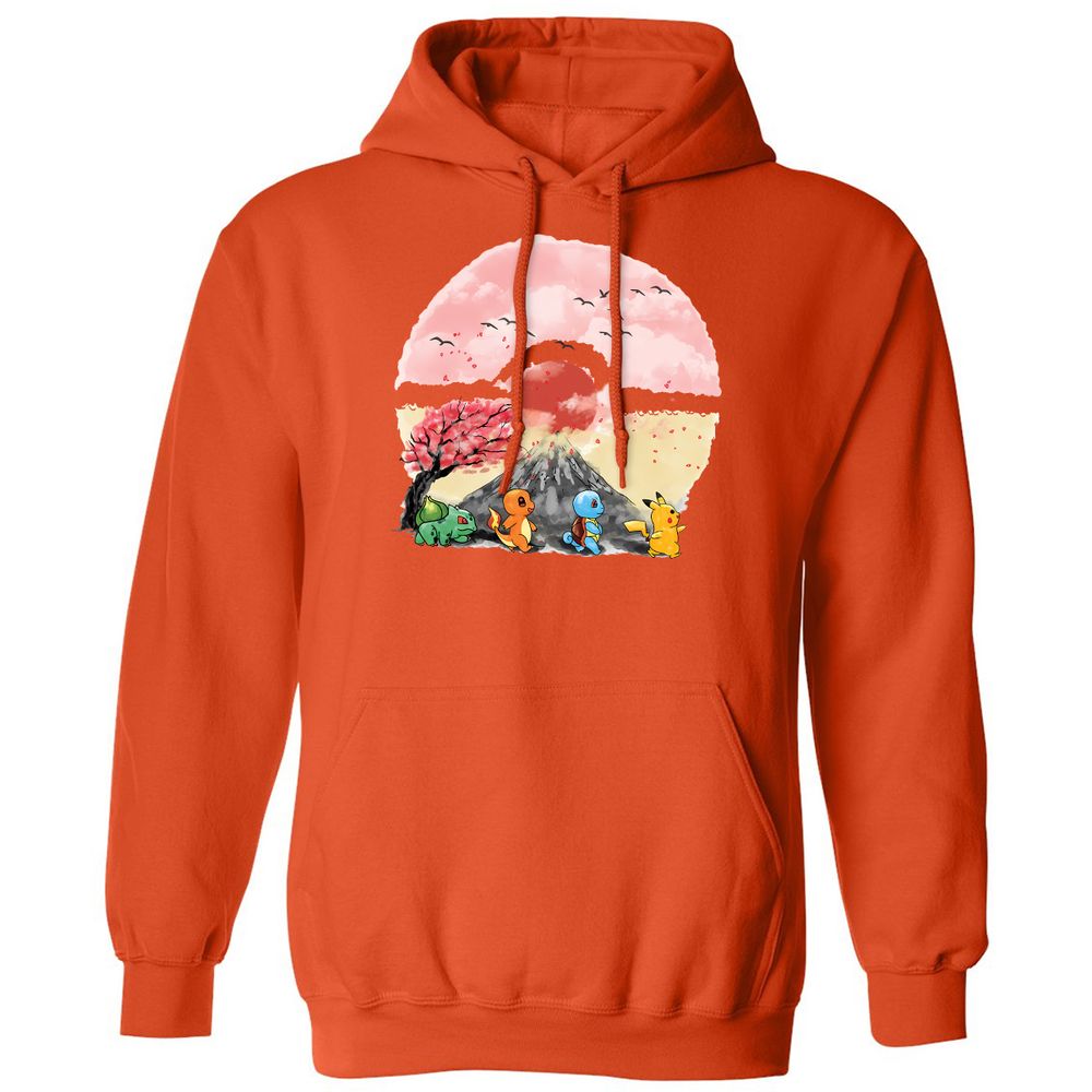 Classic Unisex Hoodie - FSFGDYLA - Orange - 10