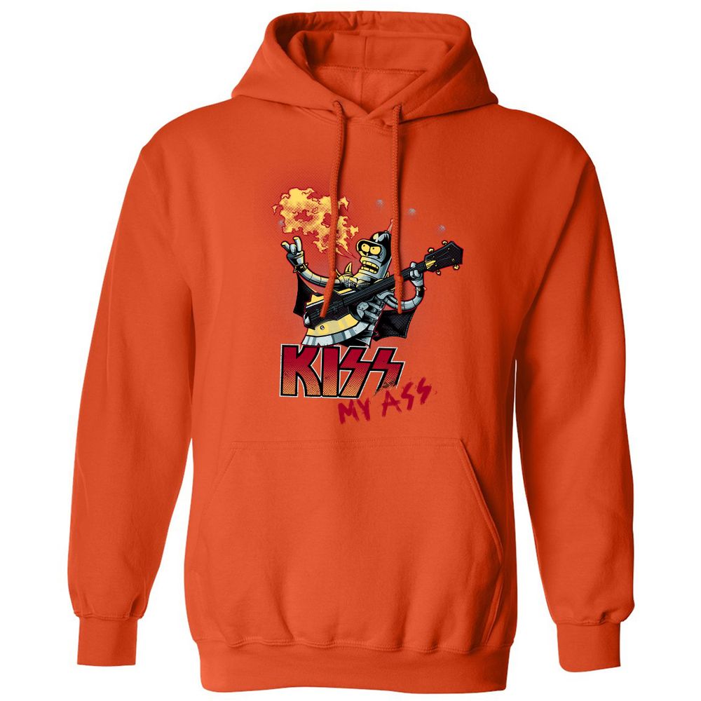 Classic Unisex Hoodie - B2C3QP1Z - Orange - 10