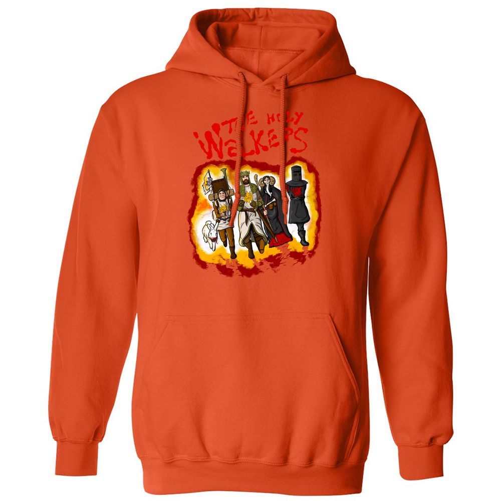 Classic Unisex Hoodie - 4DSHFCLD - Orange - 10