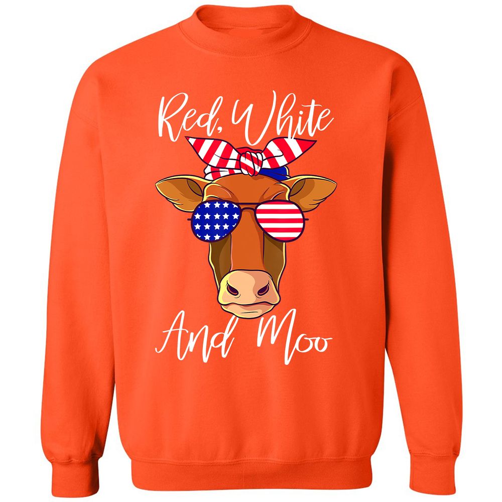 Classic Unisex Sweatshirt - EMLNHAG5 - Orange - 10