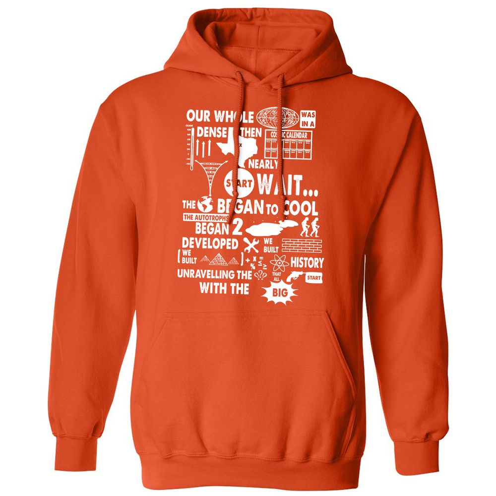 Classic Unisex Hoodie - UXTWLW9A - Orange - 10