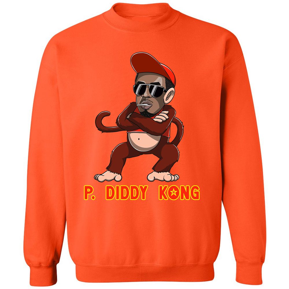 Classic Unisex Sweatshirt - 2ZX728J8 - Orange - 10